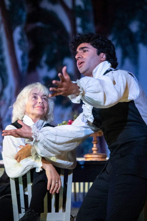 Marika Lagercrantz och Arash Azarbad.
Foto: Martin Hellström